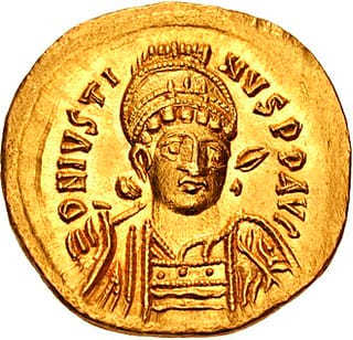 Coronation of Justin I — July 10, 518