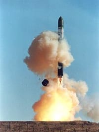 Dnepr rocket lift off 1