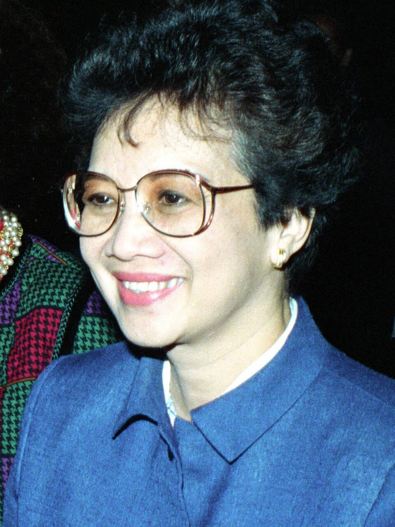 Corazon Aquino, died on this day