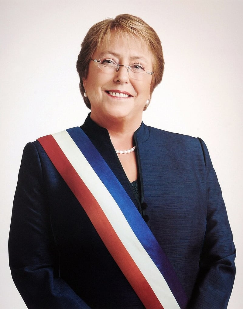 Michelle Bachelet is inaugurated as the first female president of Chile.