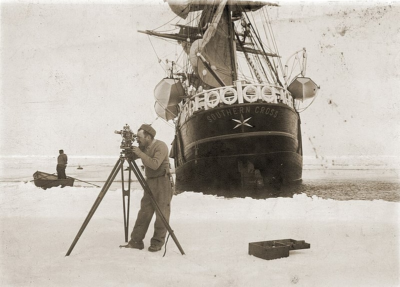The Southern Cross Expedition, the first British venture of the Heroic Age of An