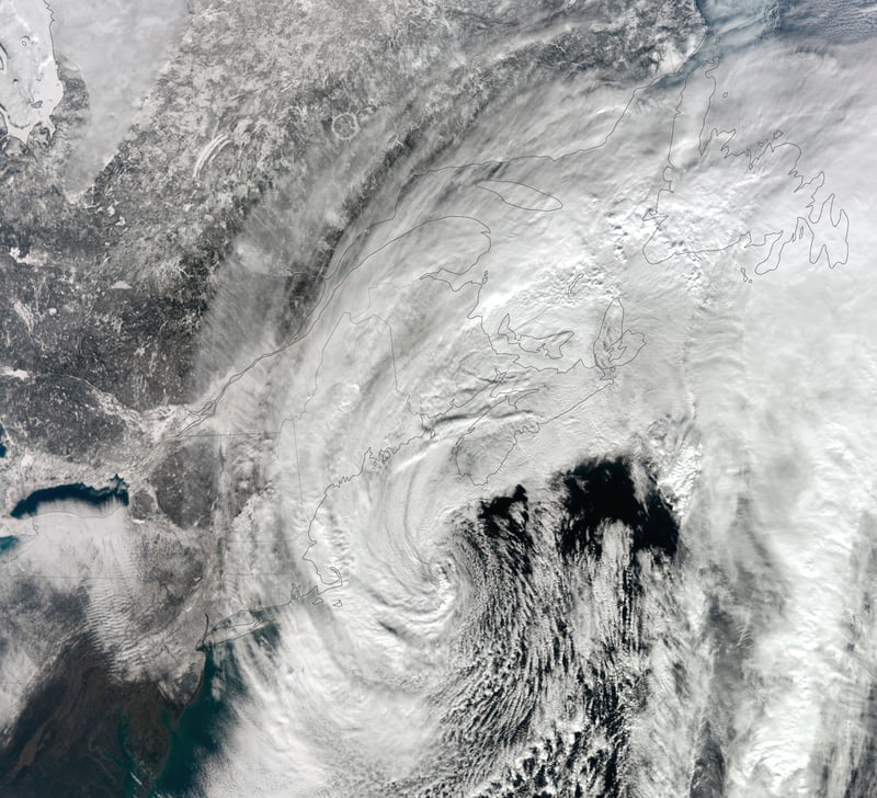 A blizzard kills at least 18 and leaves hundreds of thousands of people without 