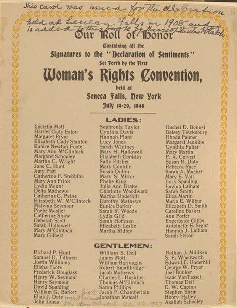 Wesleyan Chapel in Seneca Falls, New York