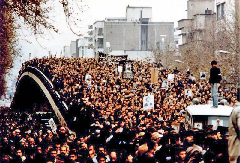 Iranian Revolution: Ayatollah Ruhollah Khomeini becomes the first Supreme Leader