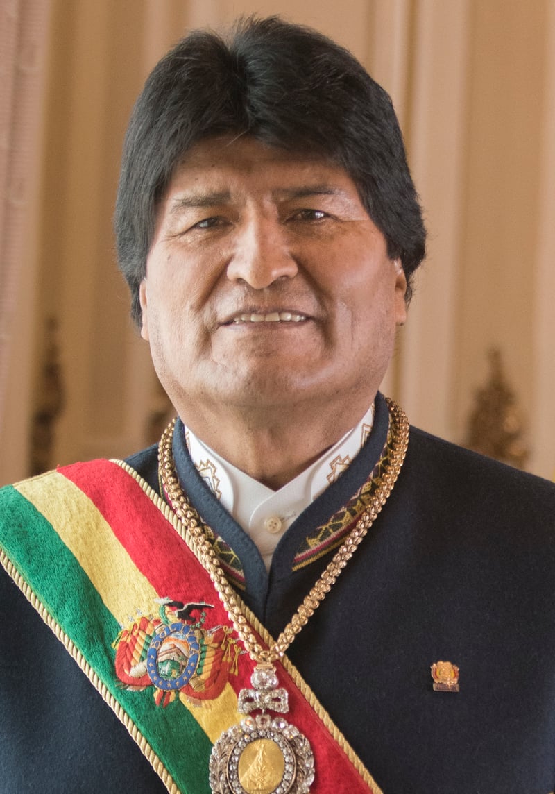 Evo Morales is inaugurated as President of Bolivia, becoming the country's first
