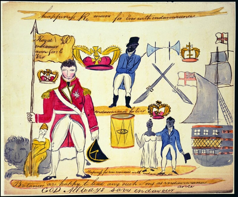 Bussa, a slave in British-ruled Barbados, leads a slave rebellion, for which he 
