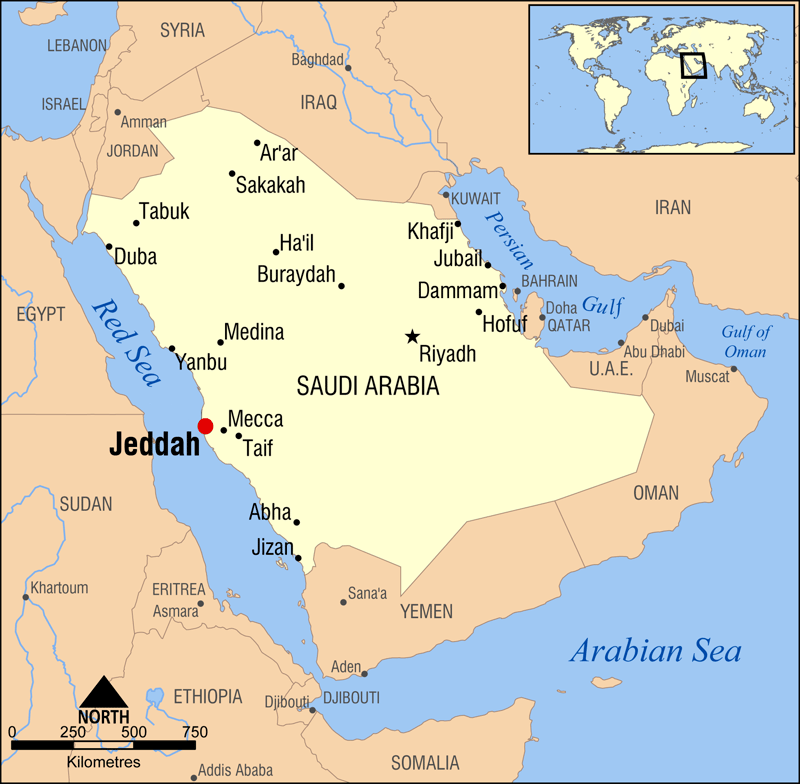 Jeddah floods: Freak rains swamp the city of Jeddah, Saudi Arabia, during an ong