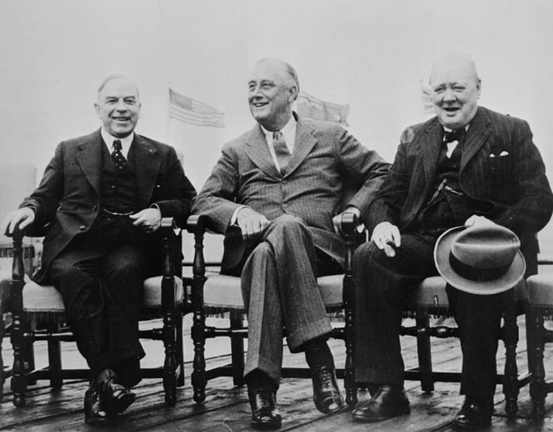 World War II: First Québec Conference of Winston Churchill, Franklin D. Roosevel
