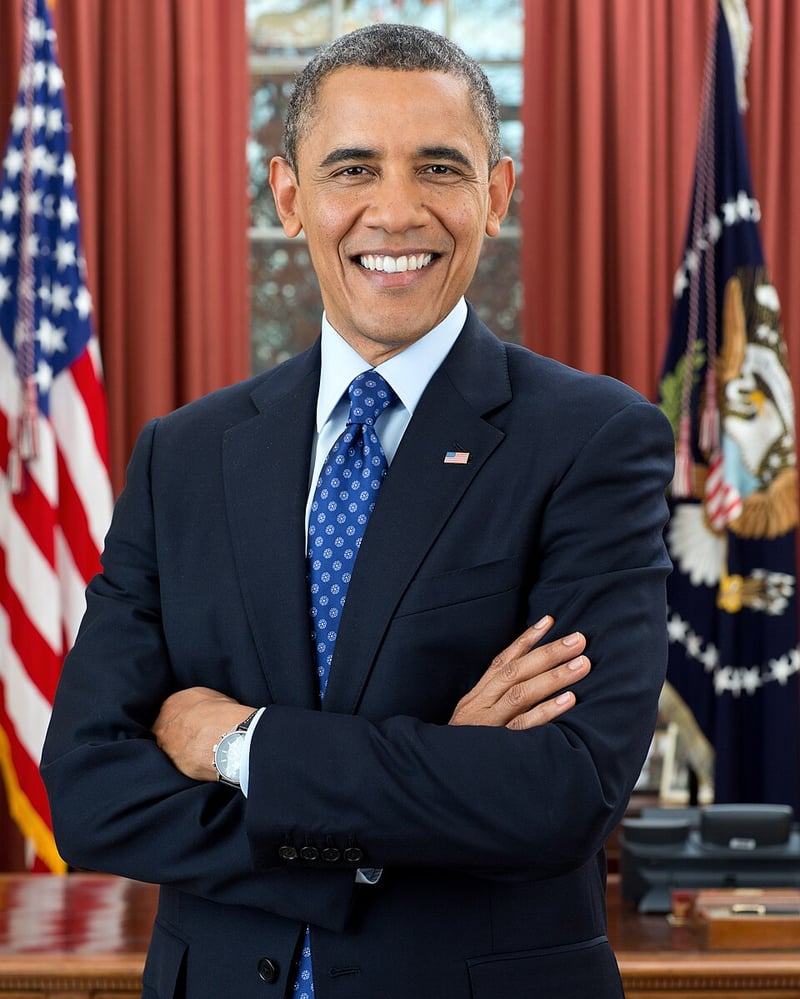 Barack Obama becomes the first person of biracial or African-American descent to