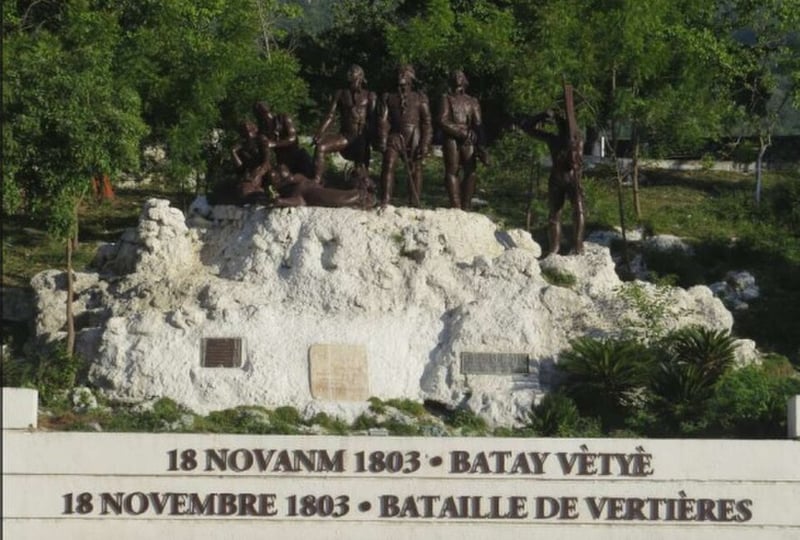 The Battle of Vertières, the last major battle of the Haitian Revolution, is fou