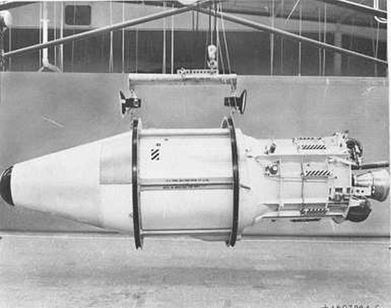 Discoverer 1, an American spy satellite that is the first object intended to ach