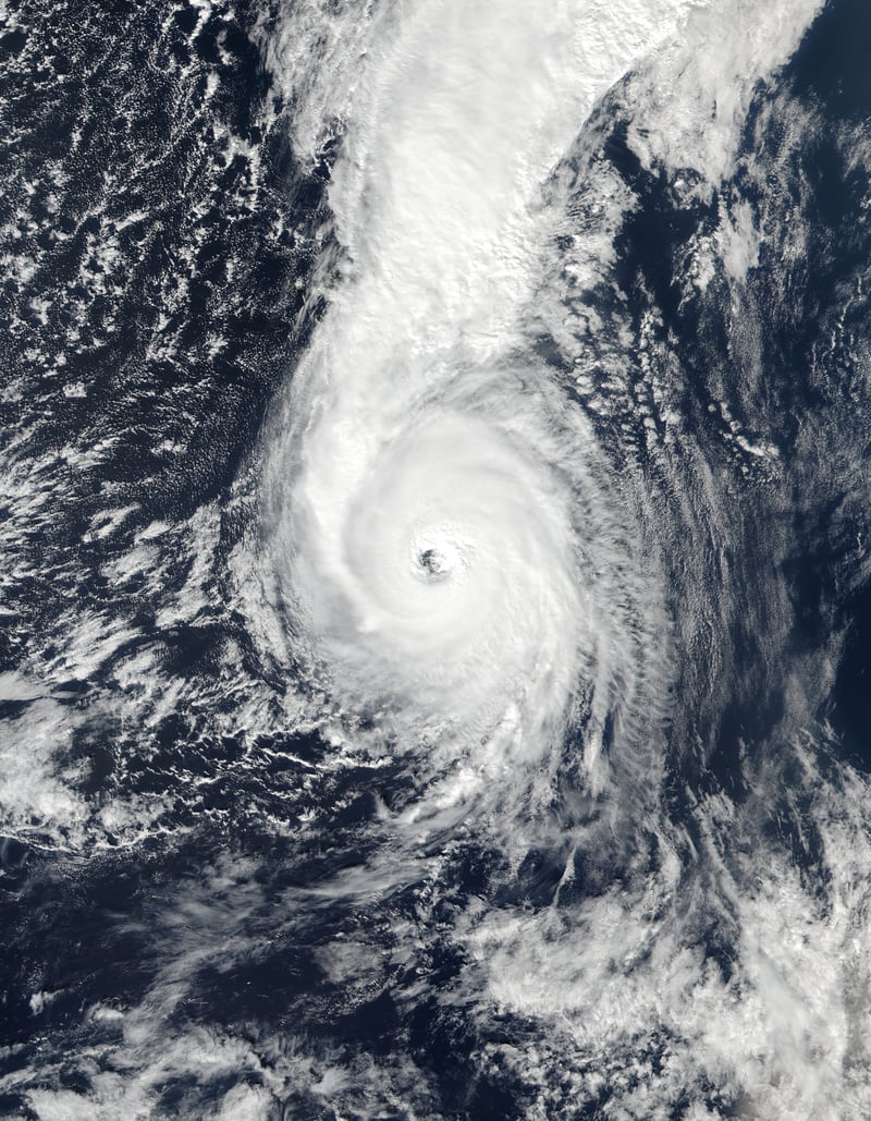 Storm Ophelia strikes the U.K. and Ireland causing major damage and power loss.