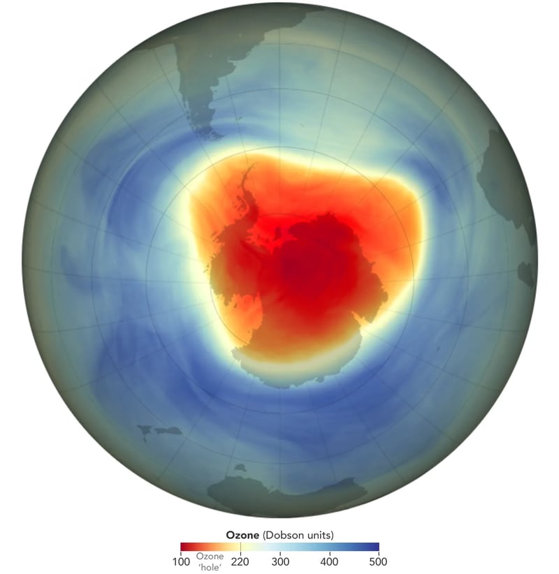 One hundred and ninety-seven nations amend the Montreal Protocol to include a ph