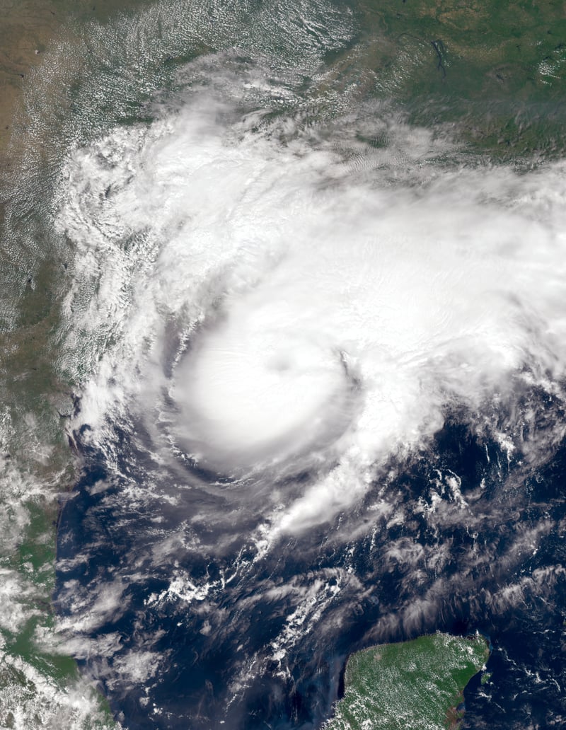 Hurricane Francine impacts the Gulf of Mexico, as a Category 2 hurricane.