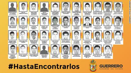 A mass kidnapping of 43 students from a teaching college occurs in Iguala, Mexic