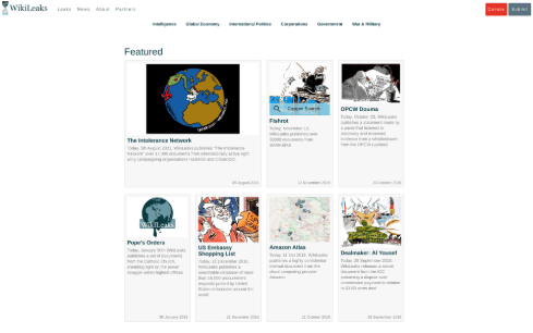 WikiLeaks is launched.