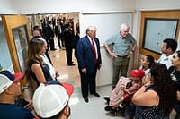 President Trump and the First Lady in El Paso, Texas (48485174852)