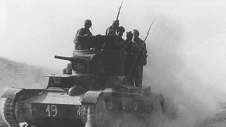 Spanish Civil War, 1936