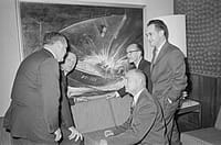 PT 109 Crew Viewing Painting