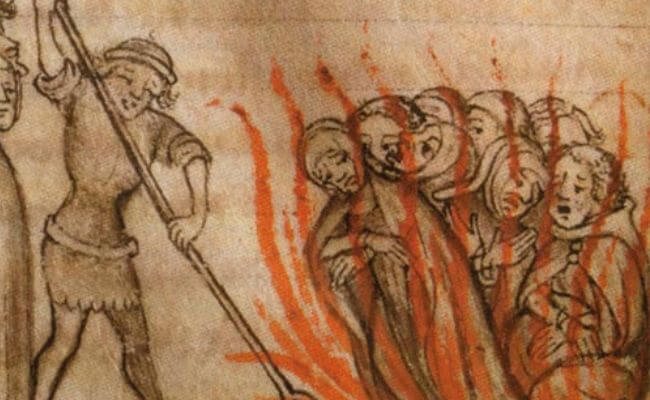 Execution of the Knights Templar