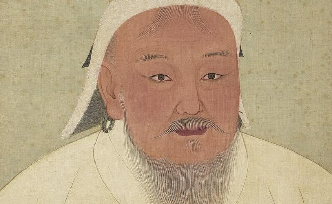 Portrait of Genghis Khan