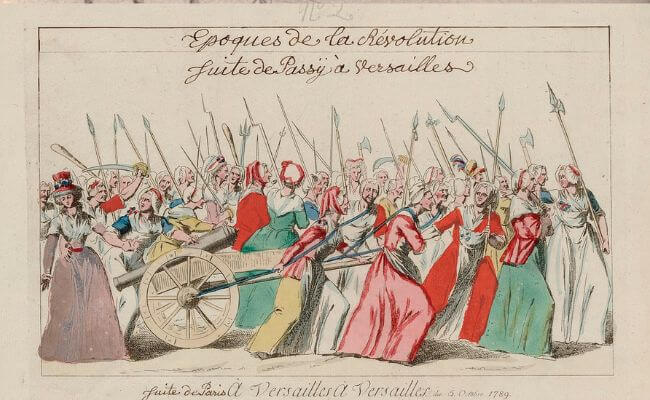 Women’s March on Versailles, 1789