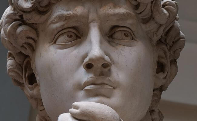 Michelangelo’s David sculpture in Florence
